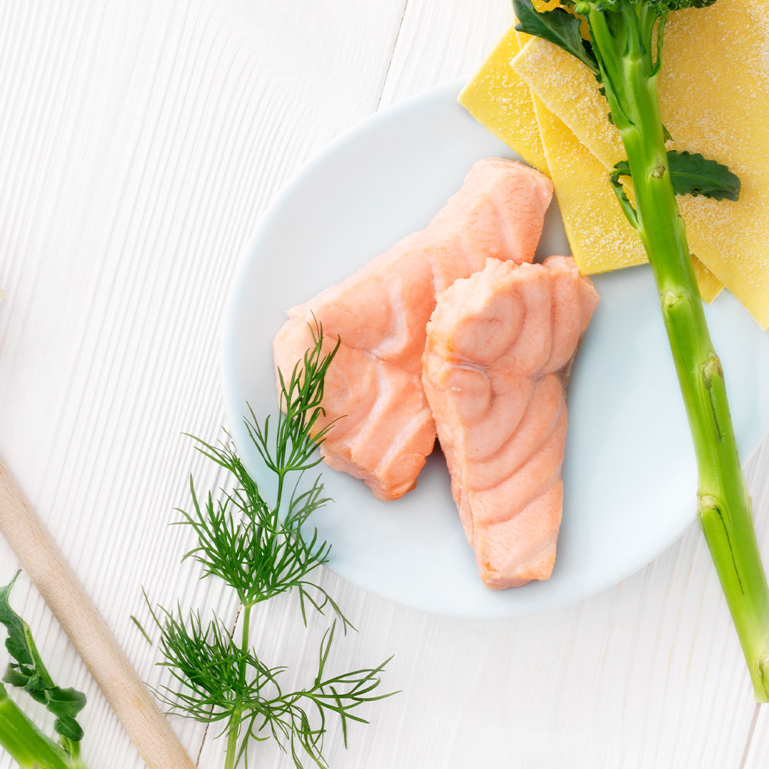 Salmon and dill
